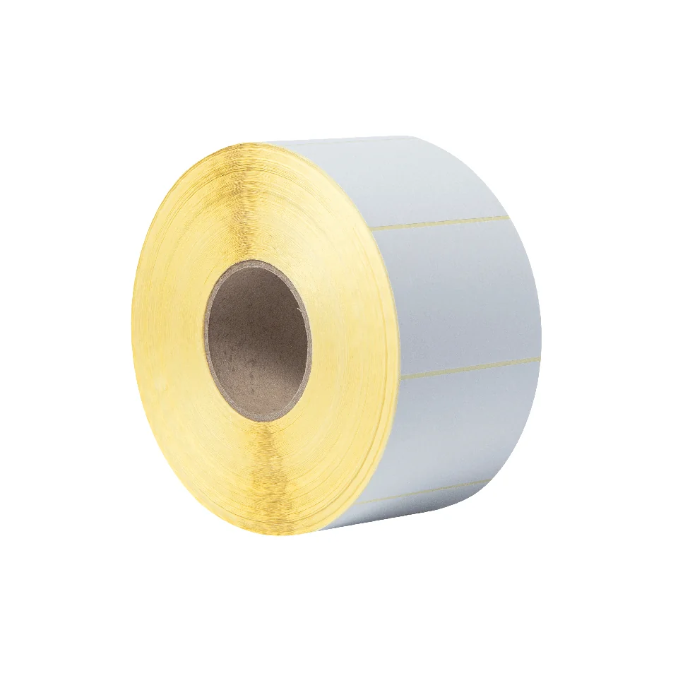 Etiquetas de Transferência Térmica Brother 102x74mm Semi-brilhante Branco (4 Rolos x 2900 Unidades) - Imagem 3