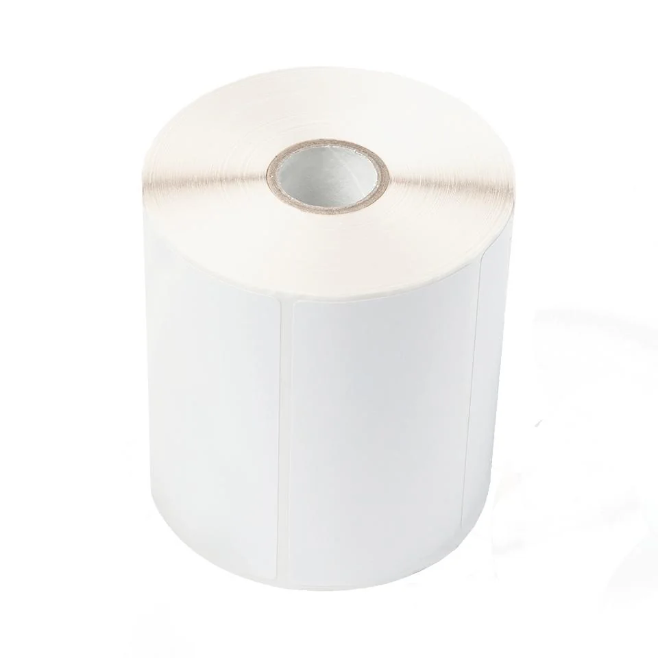 Caixa etiquetas térmicas semibrilhantes Brother BCS-1J150102-121 102 x 150 mm 6 rolos 3300 etiquetas