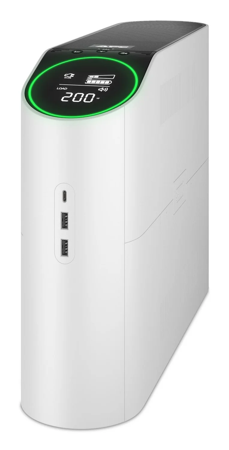 UPS gaming linha interativa 2200VA 1320W 6 tomadas C13 APC Back-UPS Pro
