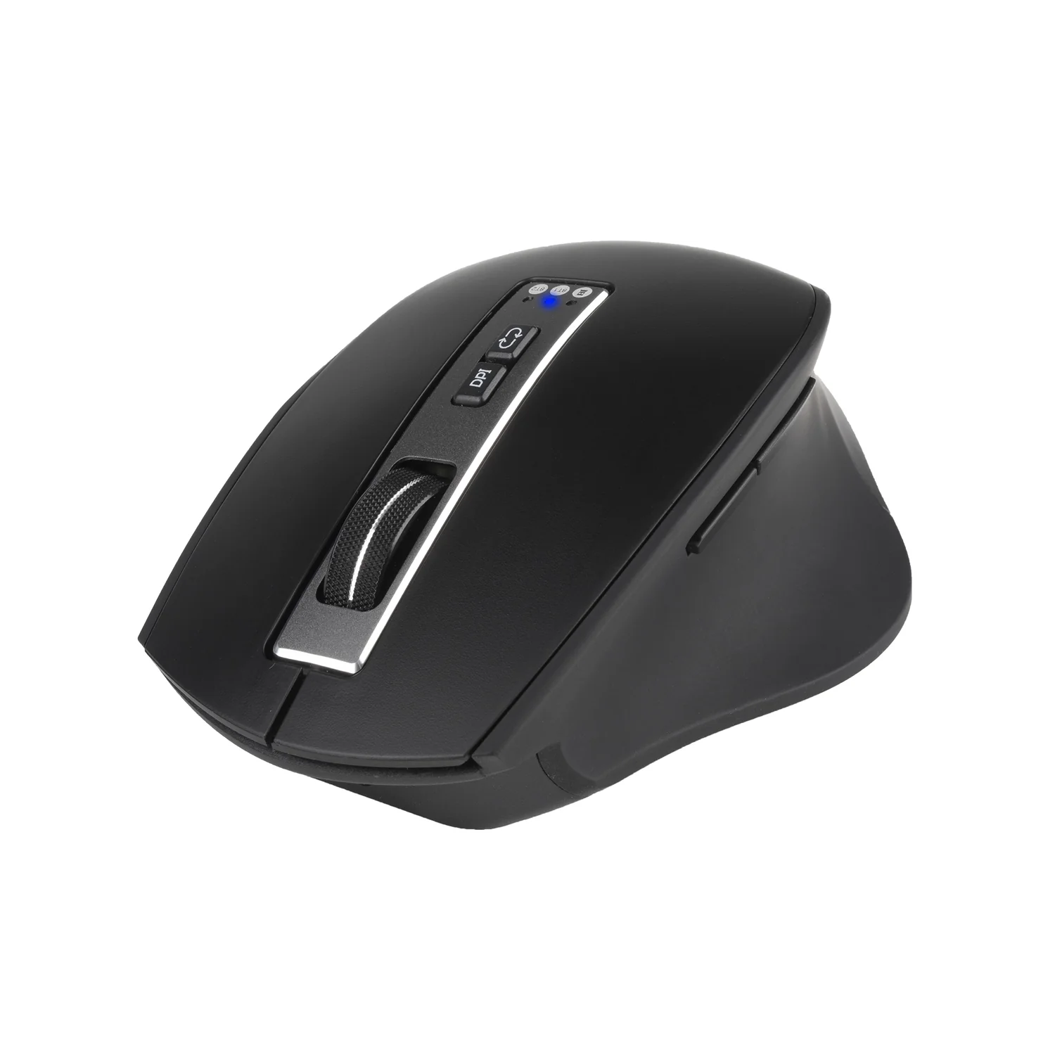 Rato Sem Fios NGS Blur-RB Multimodo Recarregável Bluetooth + USB 3200 DPI - Preto - Imagem 2