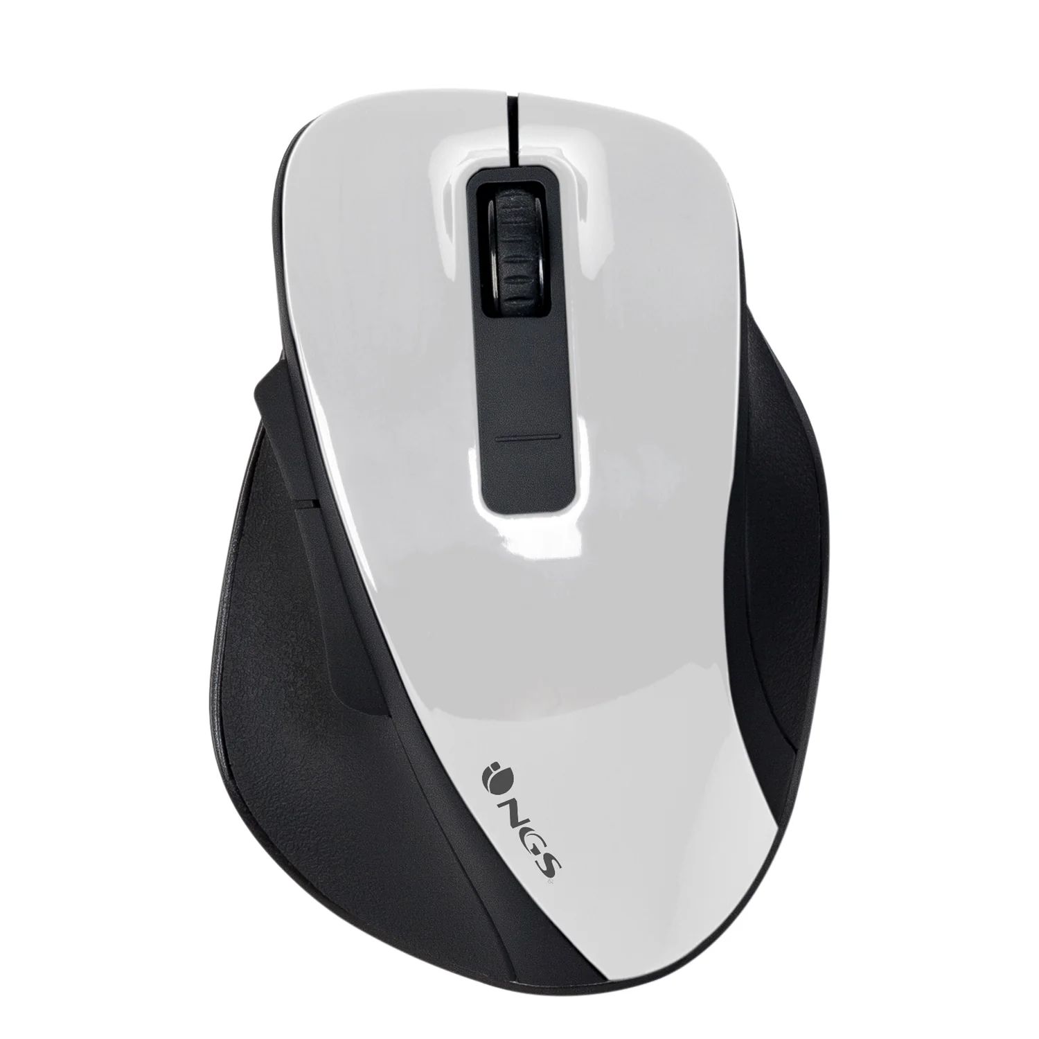 Rato sem fios NGS Bow ótico 1600 DPI 5 botões branco