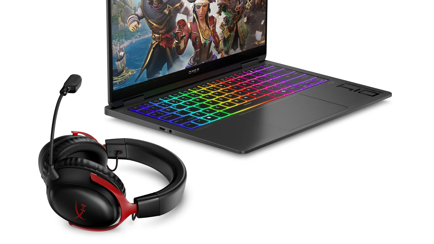 Portátil HP OMEN Transcend 14-fb1004np 14" 3K OLED Intel Core Ultra 9 285H 32GB 1TB SSD Preto - Imagem 2