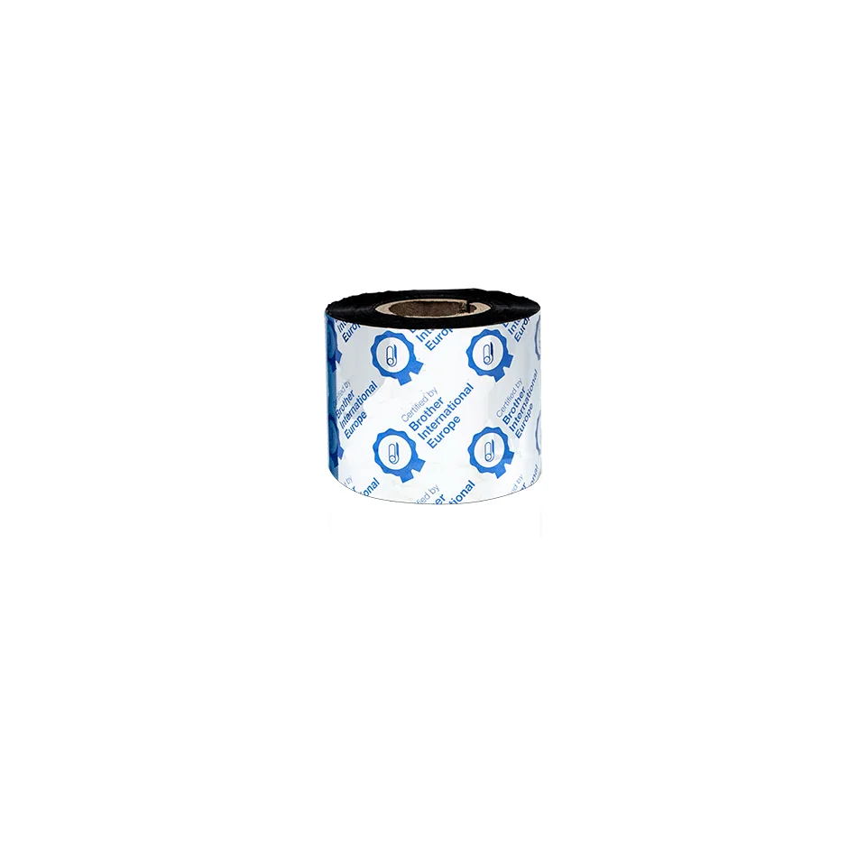 Ribbon cera/resina Brother BSS1D300080 80mm x 300m preto 12 unidades - Imagem 2