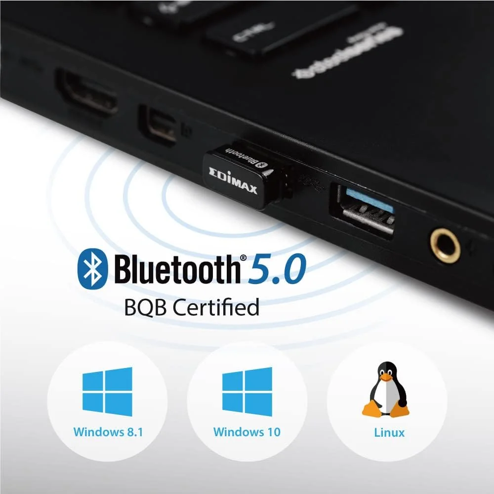 Adaptador USB Bluetooth Edimax BT-8500 Nano 5.0 - Imagem 6