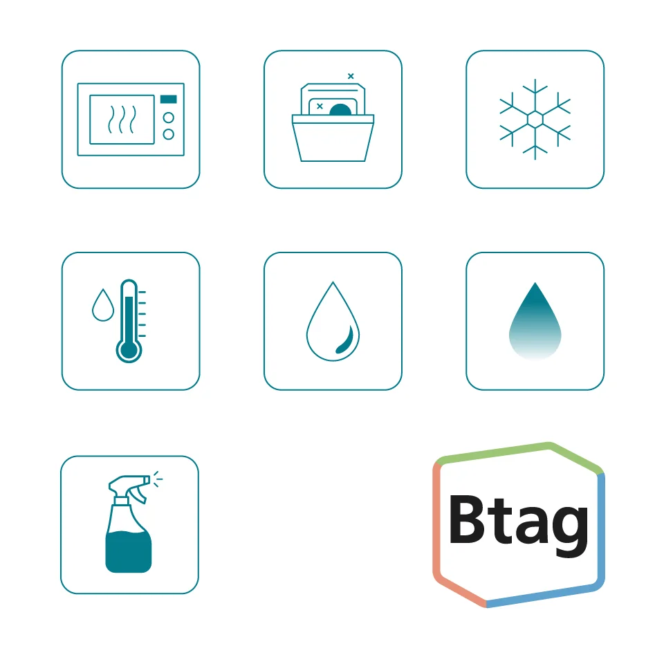 Fita rotuladora Brother BTAG-131 preto sobre transparente 12mm x 4m - Imagem 3