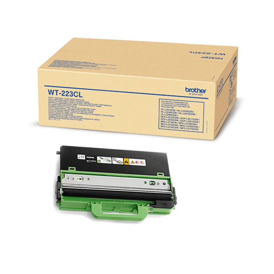 Recipiente toner usado Brother WT-223CL 50.000 páginas para HL/MFC-L3000