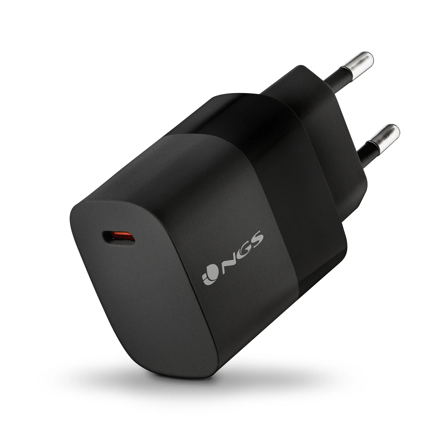 Carregador NGS BUD 20W USB-C Power Delivery 3.0 PPS GaN Quick Charge 3.0 Universal Preto