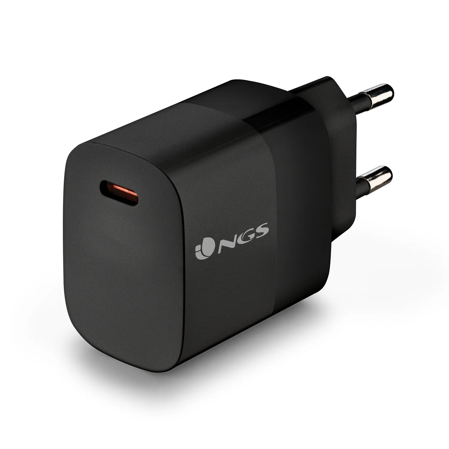 Carregador NGS BUD 20W USB-C Power Delivery 3.0 PPS GaN Quick Charge 3.0 Universal Preto - Imagem 2