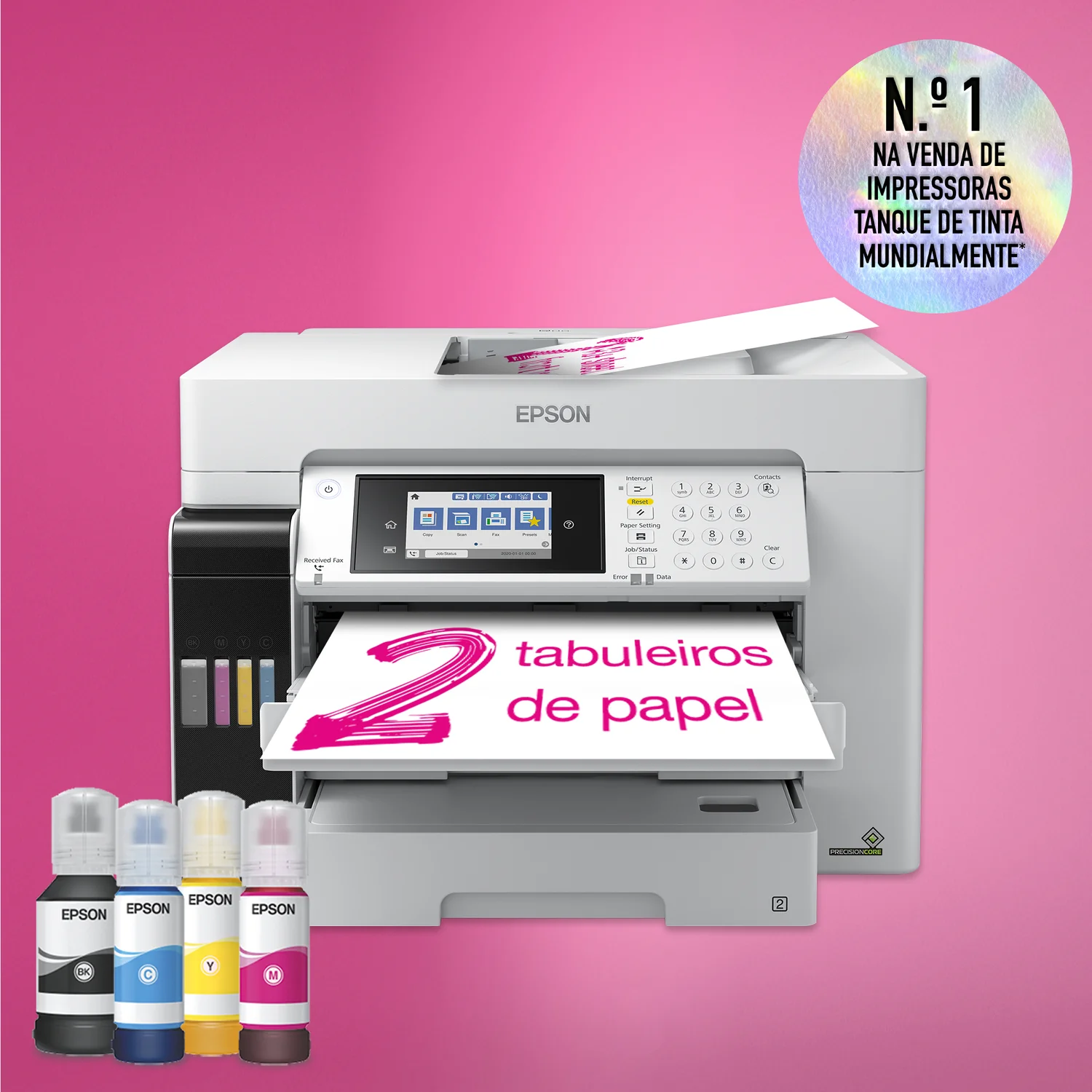 Impressora Multifunções Epson EcoTank Pro ET-16680 A3 Wi-Fi Duplex - Imagem 6