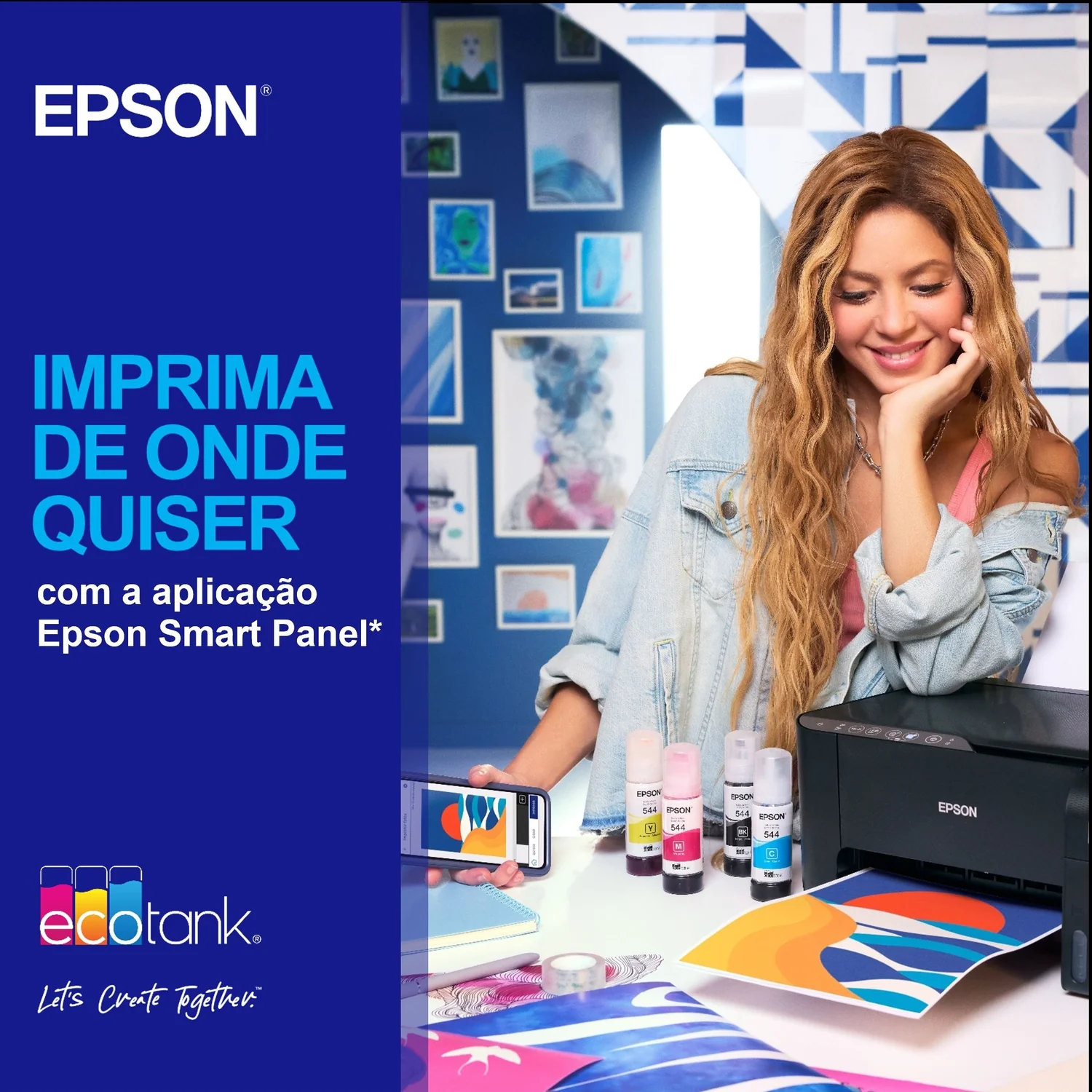Impressora multifunções Epson EcoTank ET-2861 A4 Jato de Tinta 5760x1440 DPI 33 ppm Wi-Fi - Imagem 7