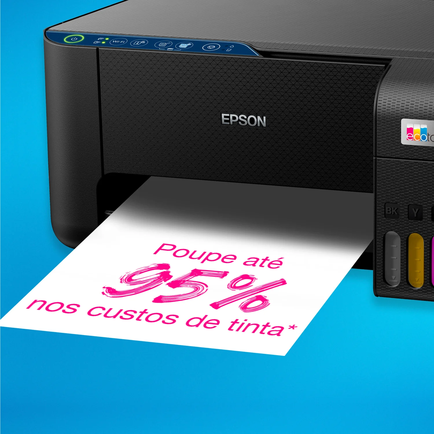 Impressora multifunções Epson EcoTank ET-2861 A4 Jato de Tinta 5760x1440 DPI 33 ppm Wi-Fi - Imagem 9