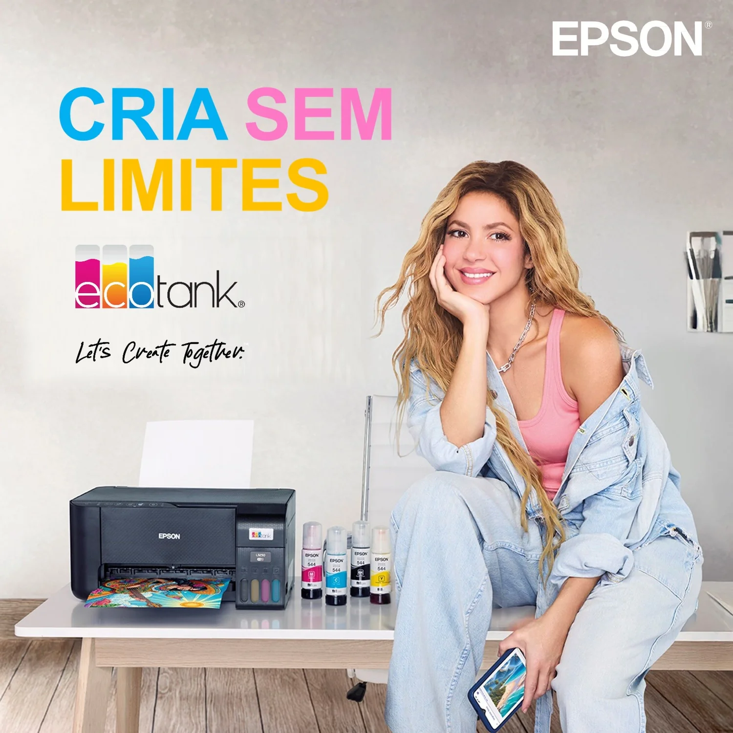 Impressora multifunções Epson EcoTank ET-2861 A4 Jato de Tinta 5760x1440 DPI 33 ppm Wi-Fi - Imagem 3