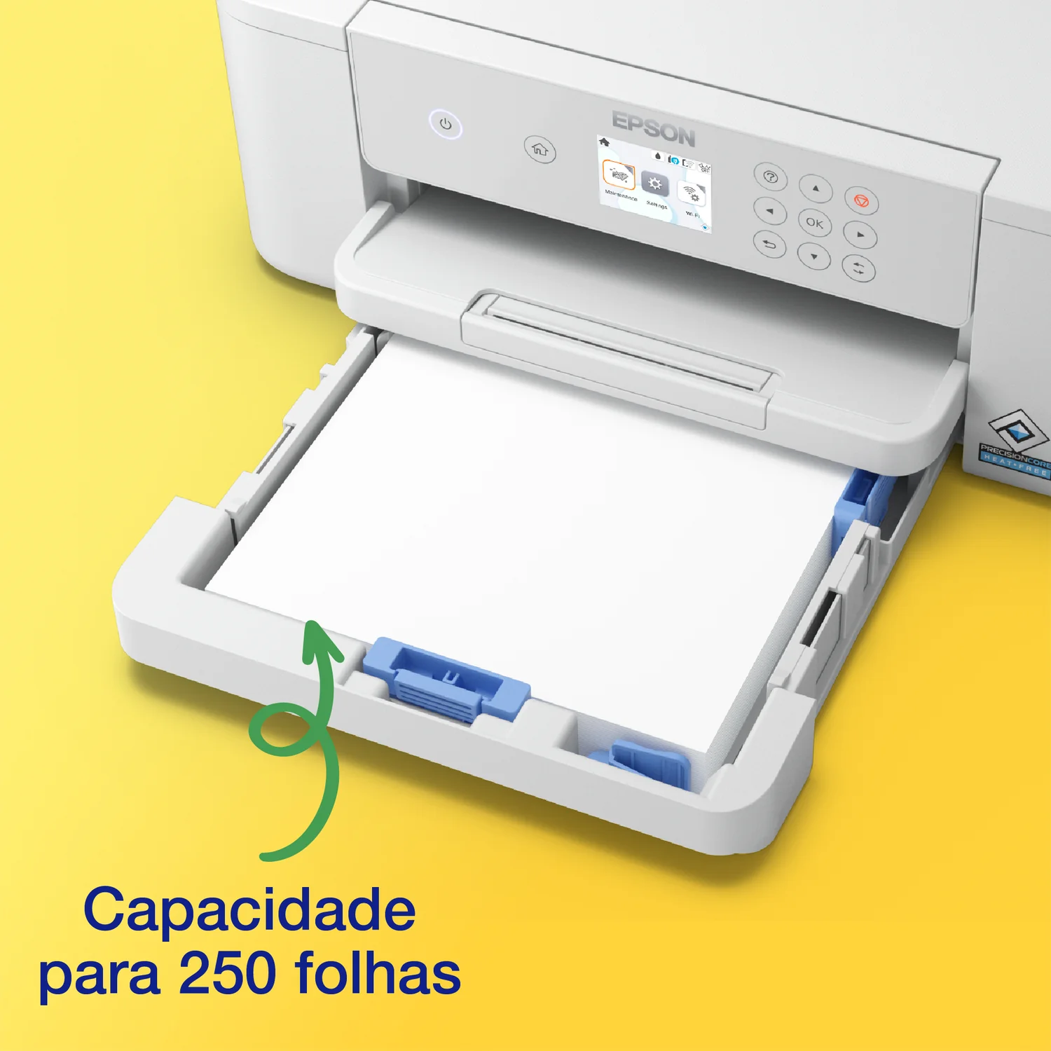 Impressora Jato de Tinta Epson WorkForce Pro WF-C4310DW A4 Wi-Fi Duplex (C11CK18401) - Imagem 5