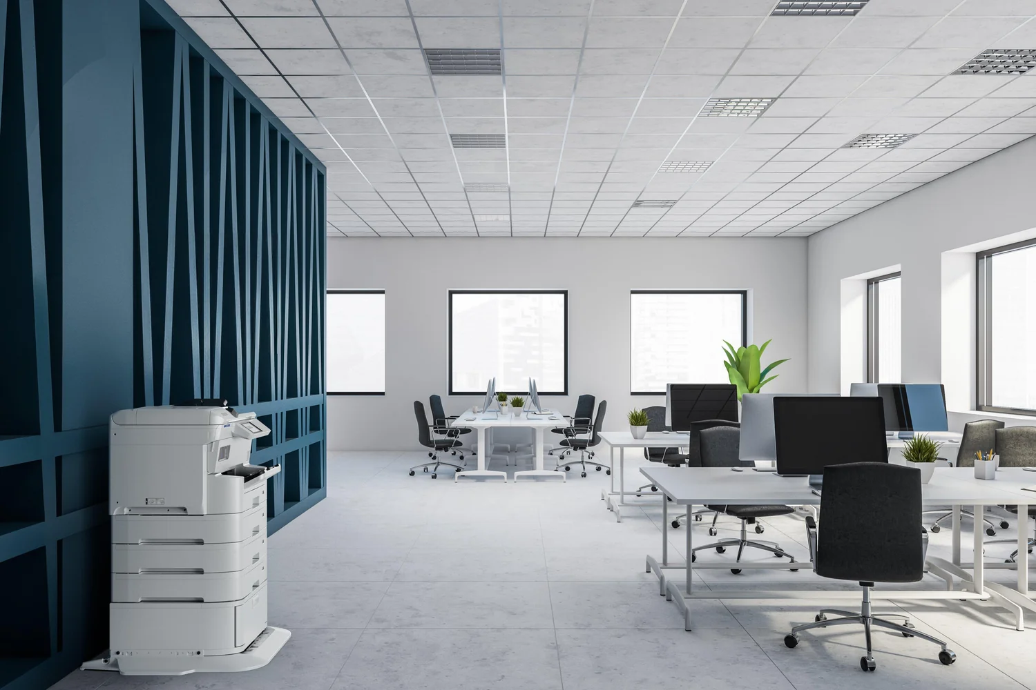 Impressora multifunções Epson WorkForce Pro EM-C7100DWF jato de tinta A3+ Wi-Fi com fax e duplex - Imagem 8