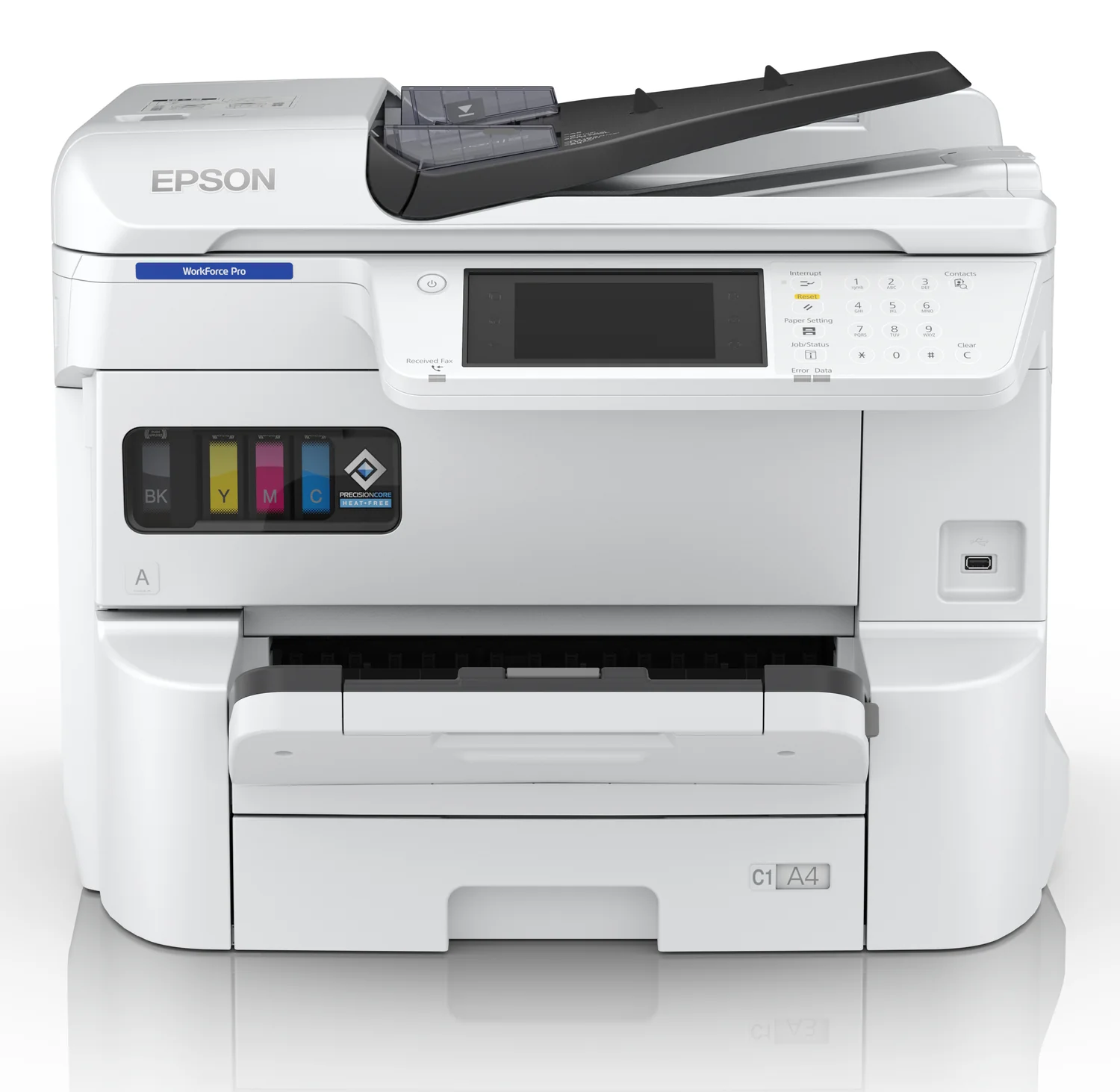 Impressora multifunções Epson WorkForce Pro EM-C7100DWF jato de tinta A3+ Wi-Fi com fax e duplex - Imagem 1
