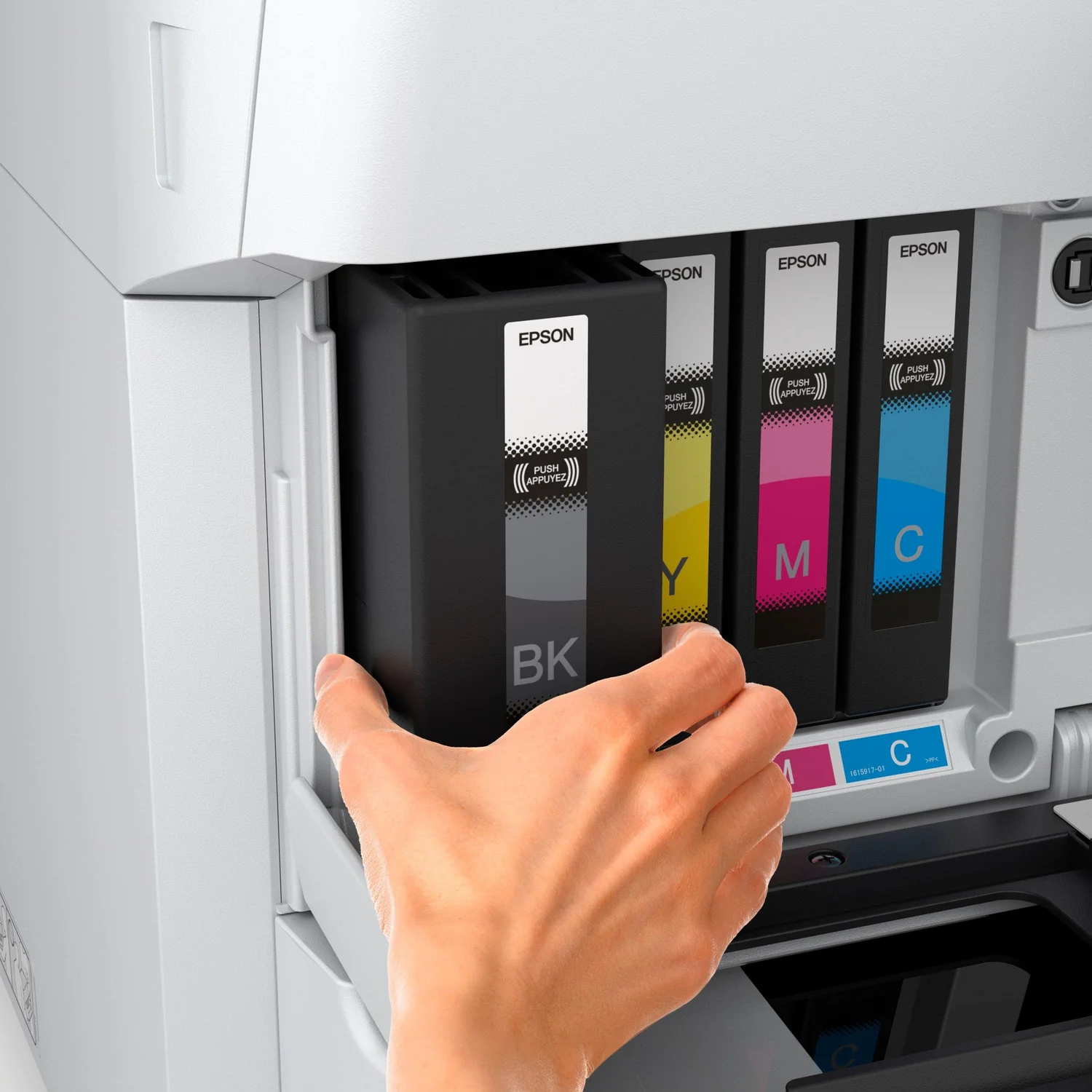 Impressora multifunções Epson WorkForce Pro EM-C7100DWF jato de tinta A3+ Wi-Fi com fax e duplex - Imagem 3