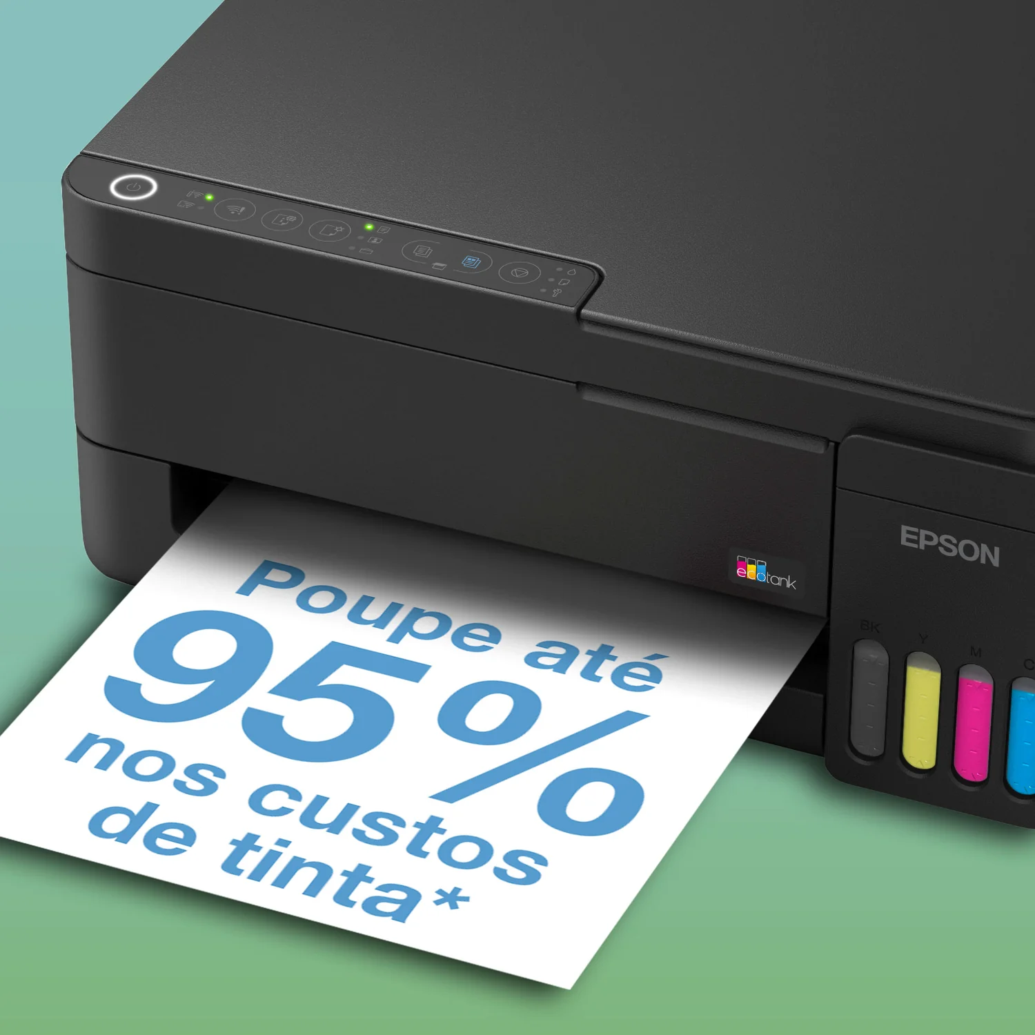 Impressora Multifunções Epson EcoTank ET-2911 Jacto de Tinta A cores Wi-Fi Wi-Fi Direct Ethernet Preto - Imagem 7