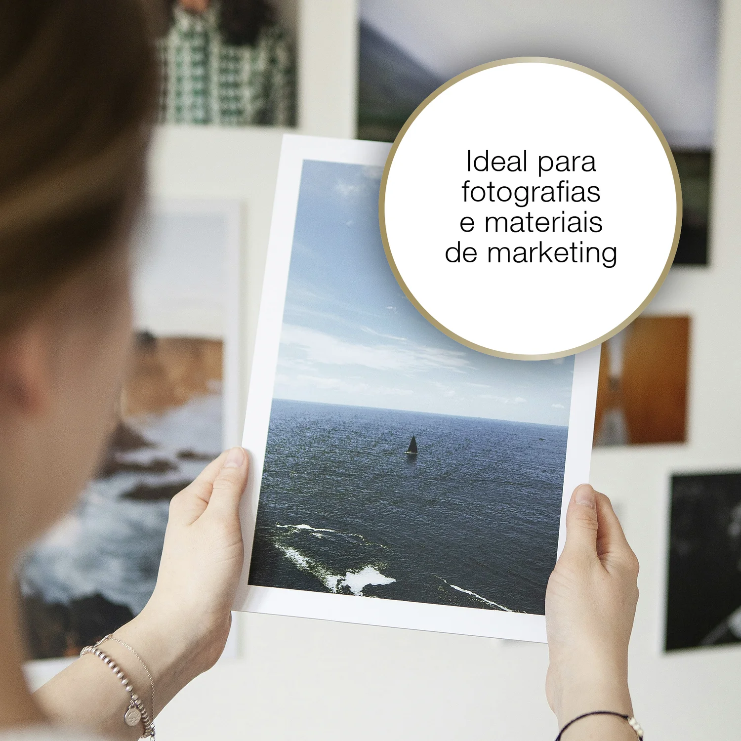 Papel fotográfico semibrilhante Epson Premium A4 251g/m² 20 folhas - Imagem 7