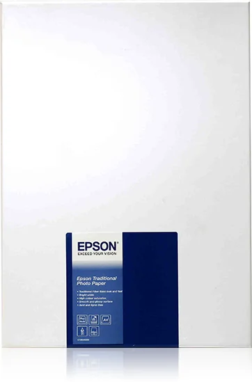 Papel fotográfico Epson Traditional Photo Paper A4 330g/m² 25 folhas