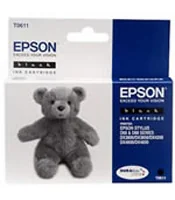 Tinteiro Epson T0611 Preto DURABrite Ultra Stylus D68/D88/DX3800/DX4800 - Imagem 1