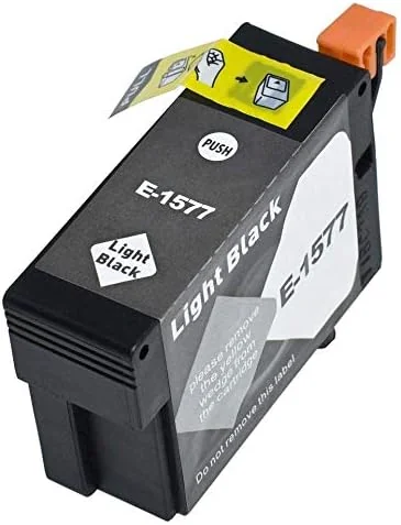 Tinteiro Epson T1577 Cinzento Claro UltraChrome K3 Original 25,9 ml para Stylus Photo R3000 - Imagem 4
