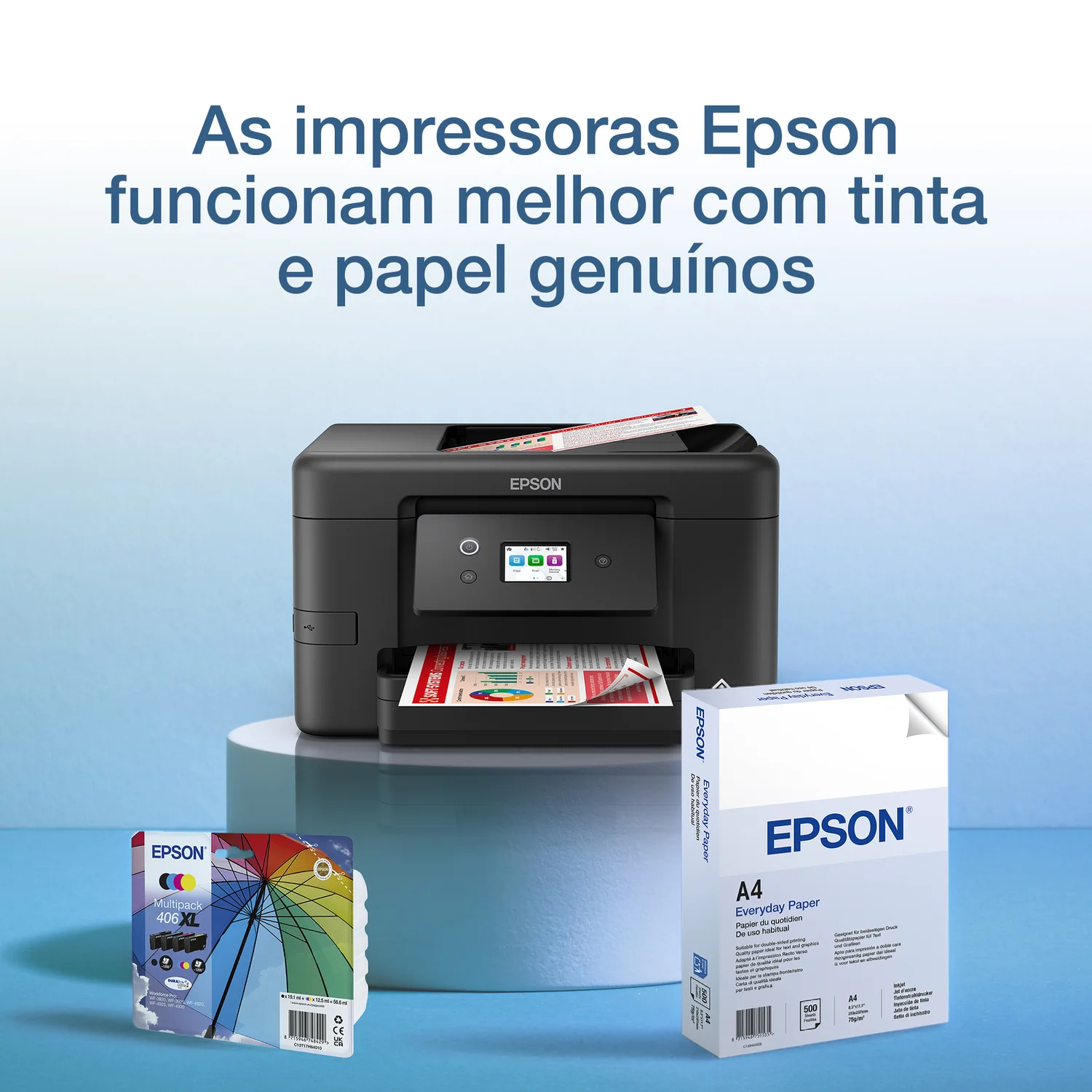 Tinteiros Epson Multipack 406XL DURABrite Ultra 4 Cores Alta Capacidade (XL) - Imagem 4
