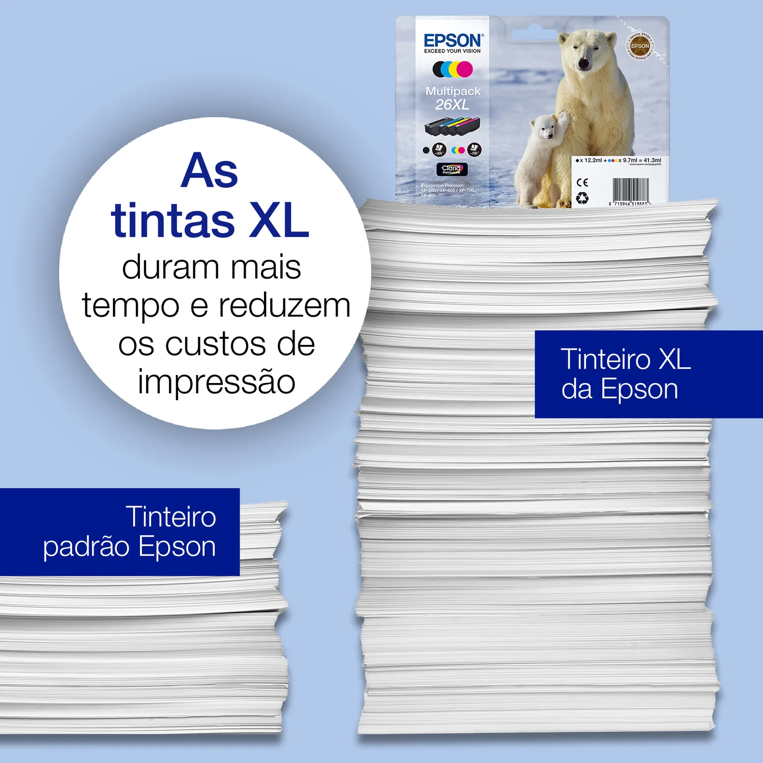 Tinteiro Epson 26XL Magenta Claria Premium Ink Original Alto Rendimento - Imagem 6