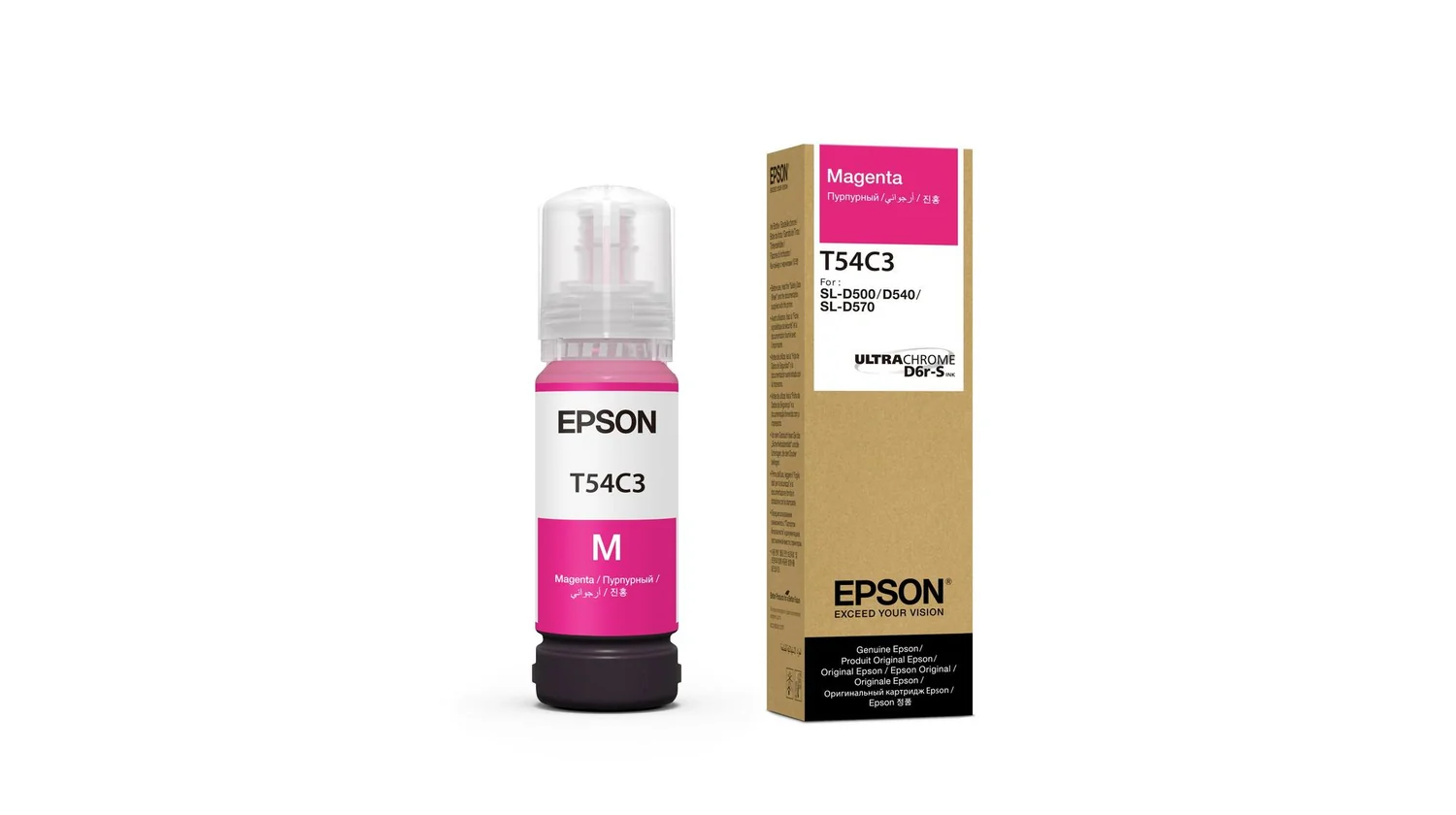 Tinteiro Epson T54C magenta 70ml original para SureLab SL-D500
