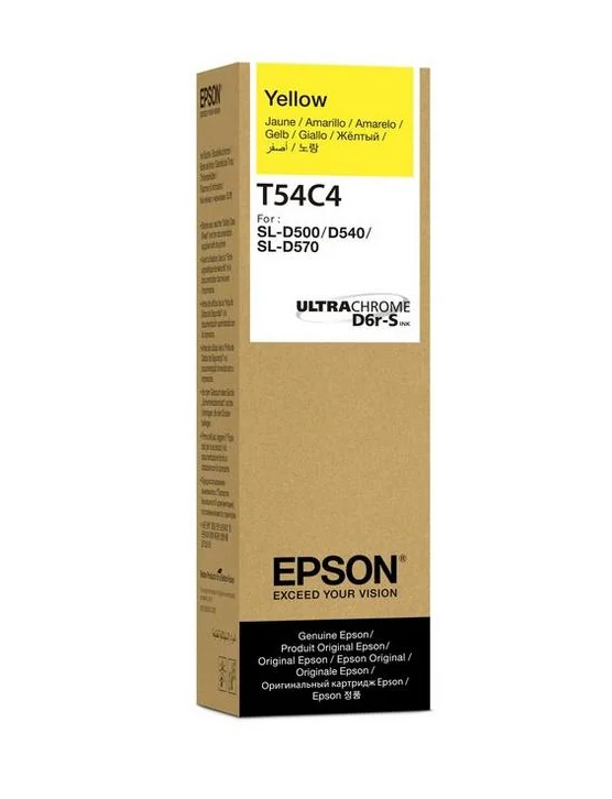 Tinteiro Epson T54C Amarelo 70 ml para SureLab SL-D500 (C13T54C420) - Imagem 2