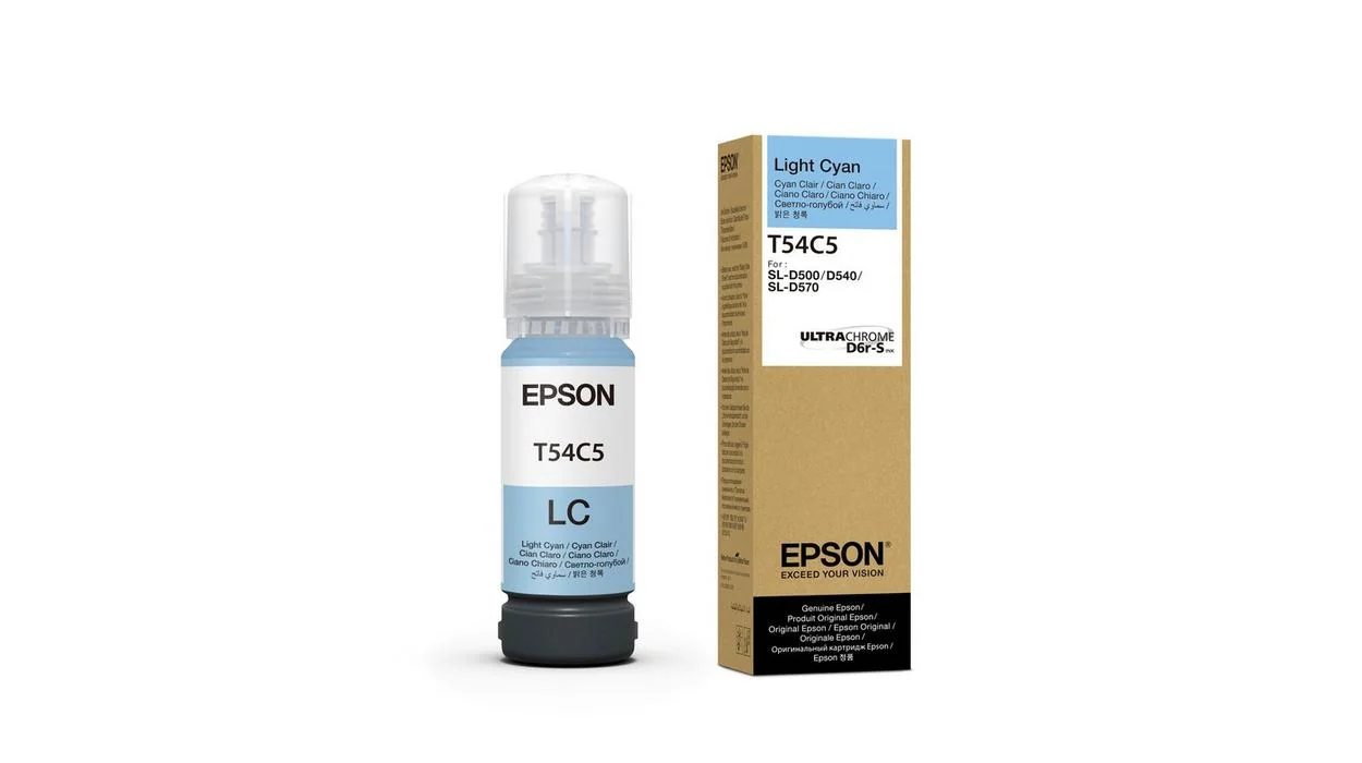 Tinteiro Epson T54C5 Ciano Claro 70 ml para SureLab SL-D500