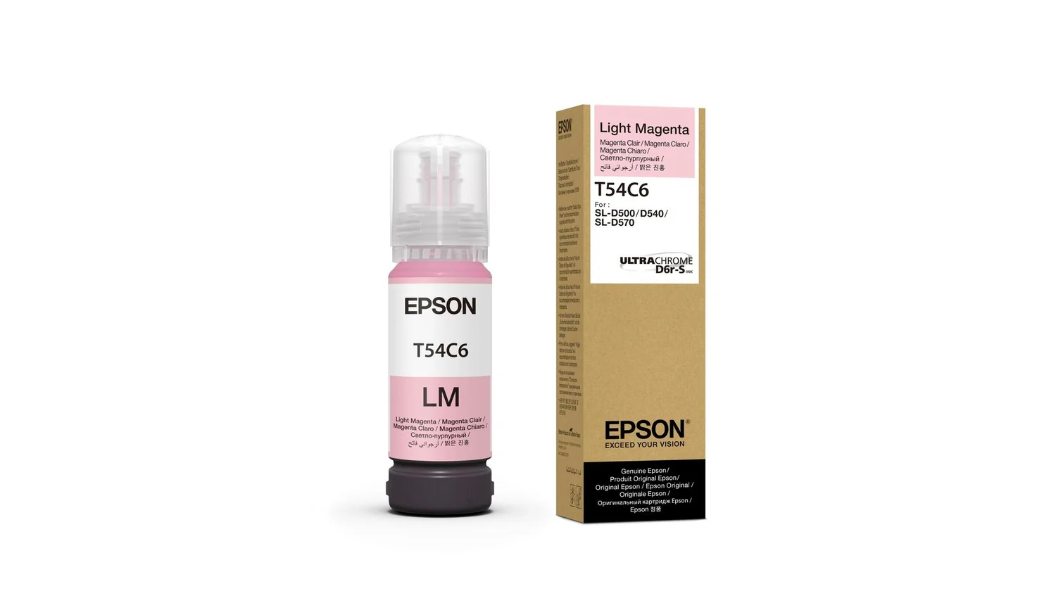 Tinteiro Epson T54C magenta claro 70ml para SureLab SL-D500