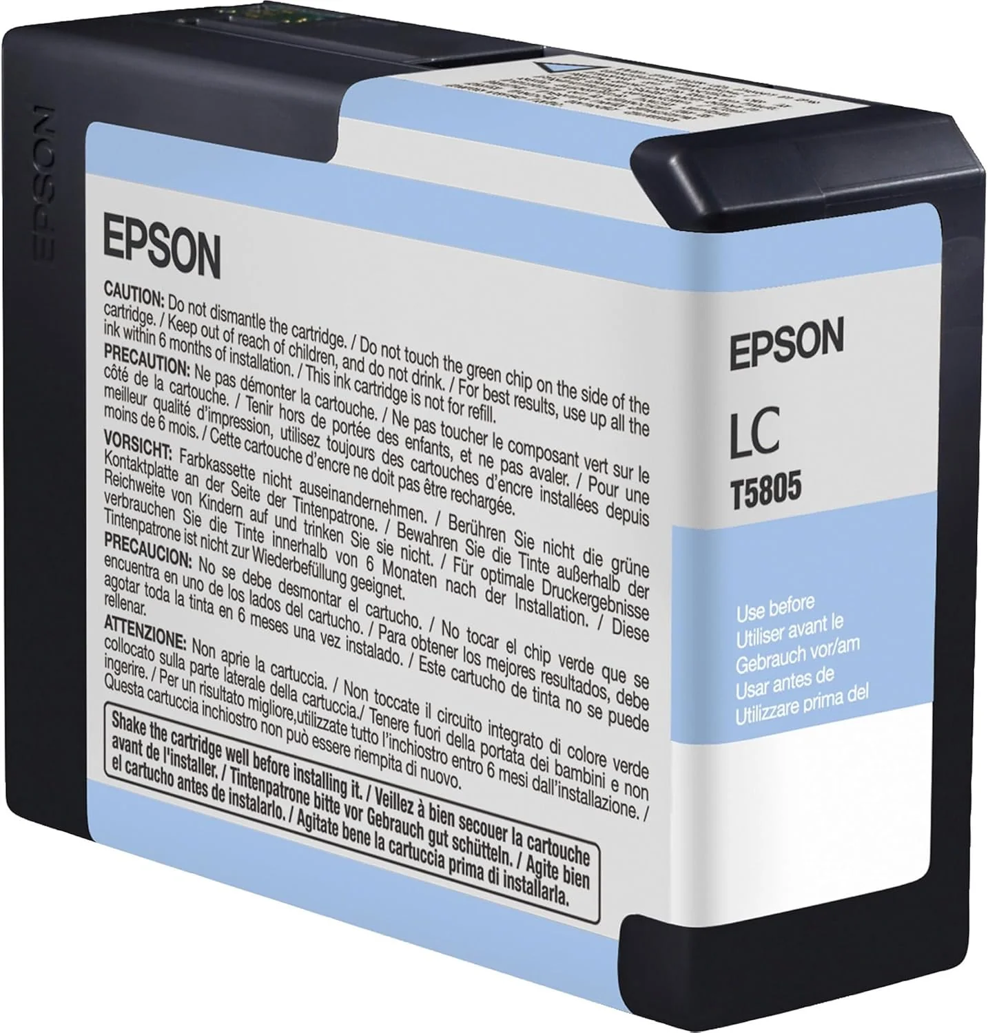 Tinteiro Epson Ciano Claro T580500 80ml para Stylus Pro 3800/3880 - Imagem 4