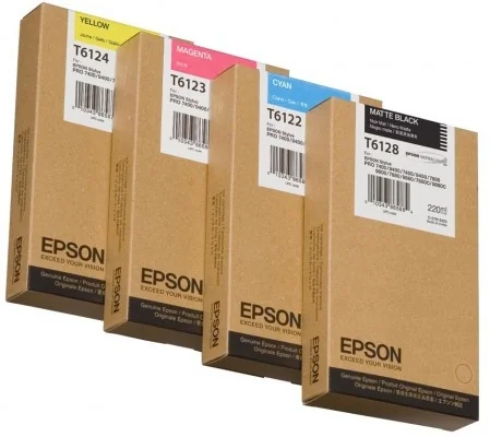 Tinteiro magenta 220 ml Epson T612300 para Stylus Pro 7400/7450/9400/9450