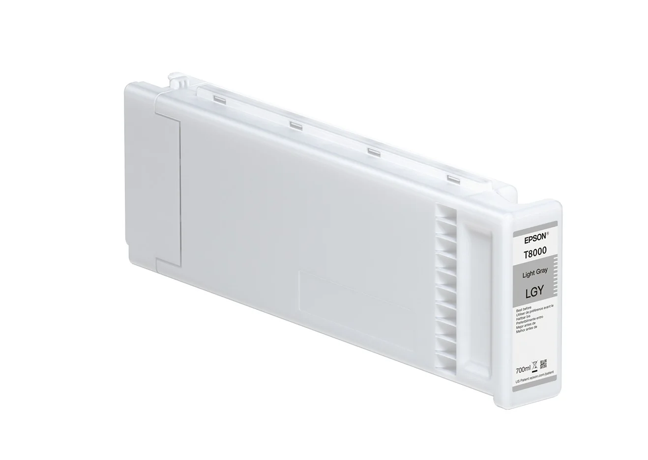 Tinteiro Epson T800000 Cinzento Claro UltraChrome PRO 700ml para SureColor SC-P20000