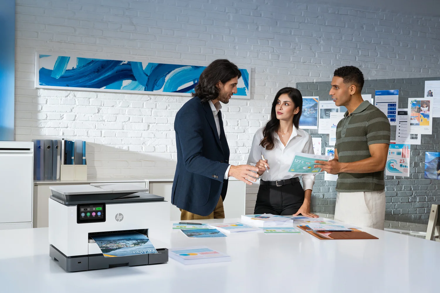 Impressora Multifunções HP OfficeJet Pro 9132 Jacto de Tinta A4 4800x1200 DPI 25ppm Duplex ADF - Imagem 8