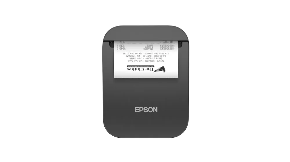 Impressora de Recibos Portátil Epson TM-P80II Bluetooth 5.0 USB-C 203 DPI Preta