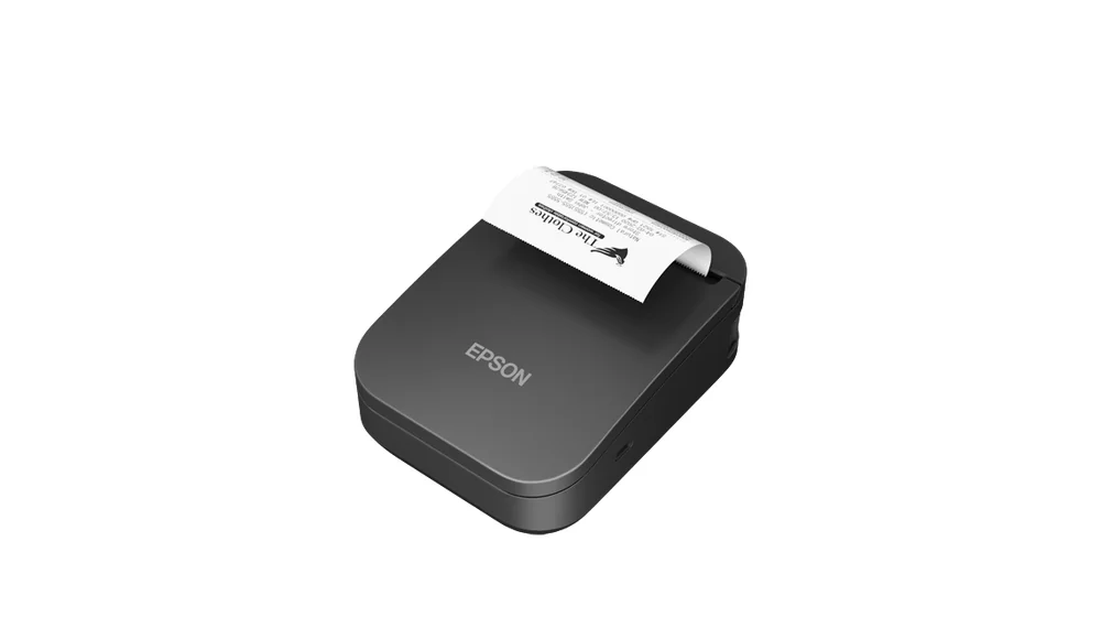 Impressora de Recibos Portátil Epson TM-P80II Bluetooth 5.0 USB-C 203 DPI Preta - Imagem 4