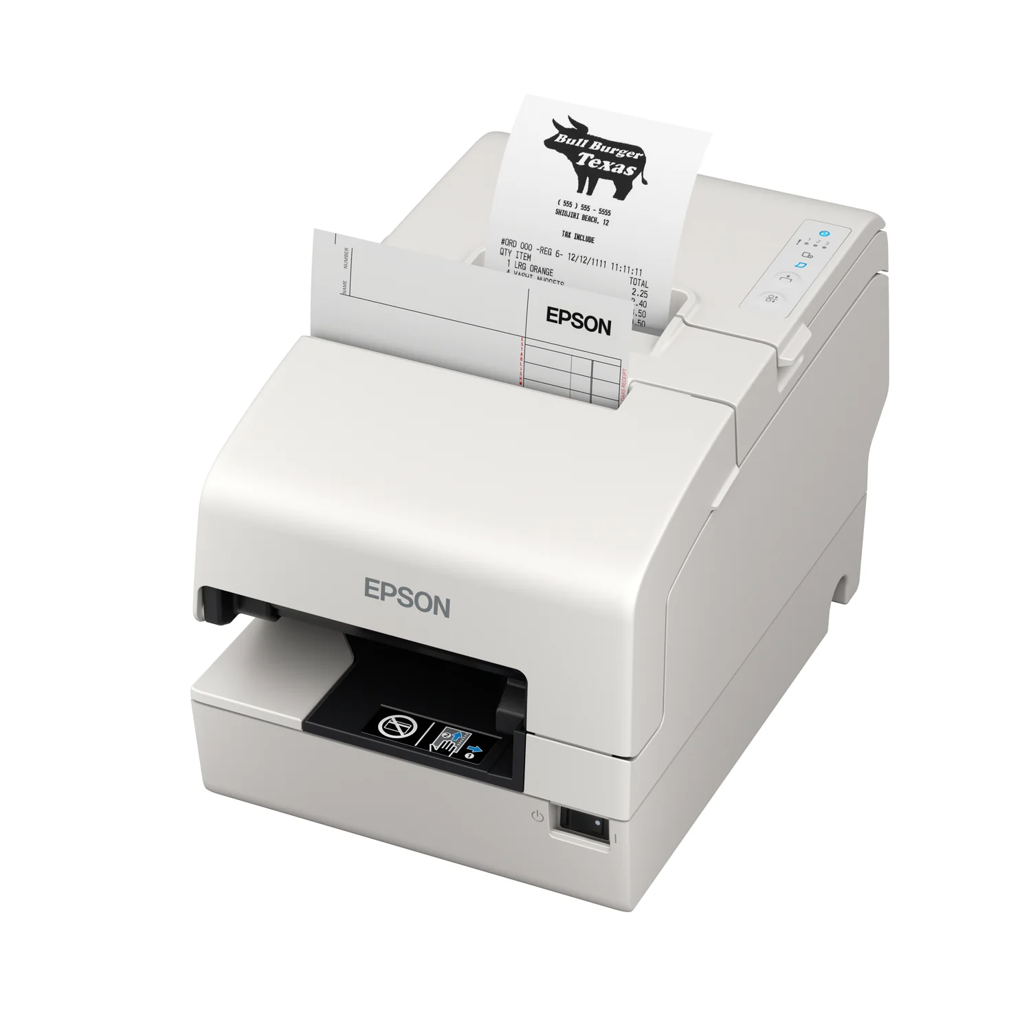 Impressora de talões POS Epson TM-H6000VI térmica 180 DPI USB Ethernet MICR - Imagem 3