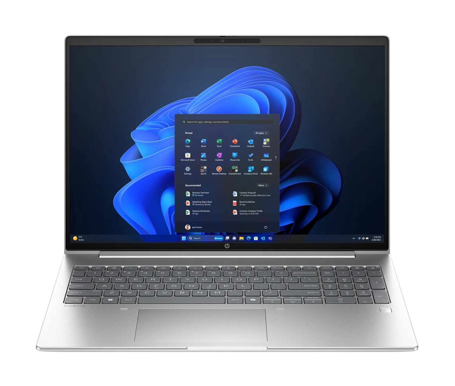 Portátil HP ProBook 4 G1a 16" AMD Ryzen 5 230 16GB 512GB SSD W11 Pro Prateado