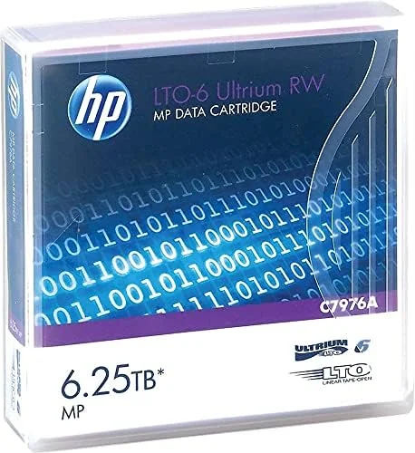 Cartucho de Dados HPE LTO-6 Ultrium 6.25TB RW para Backup - Imagem 2
