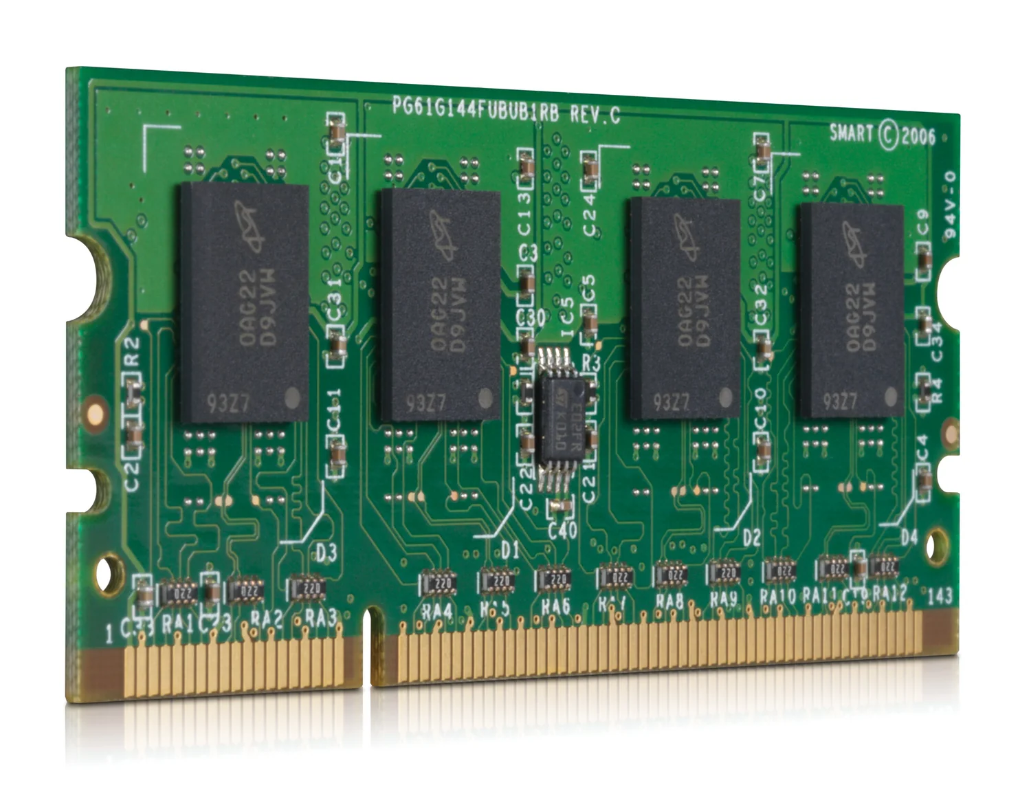 Módulo de Memória HP 512 MB DDR2 144 pinos x32 SO-DIMM para Impressoras LaserJet - Imagem 2