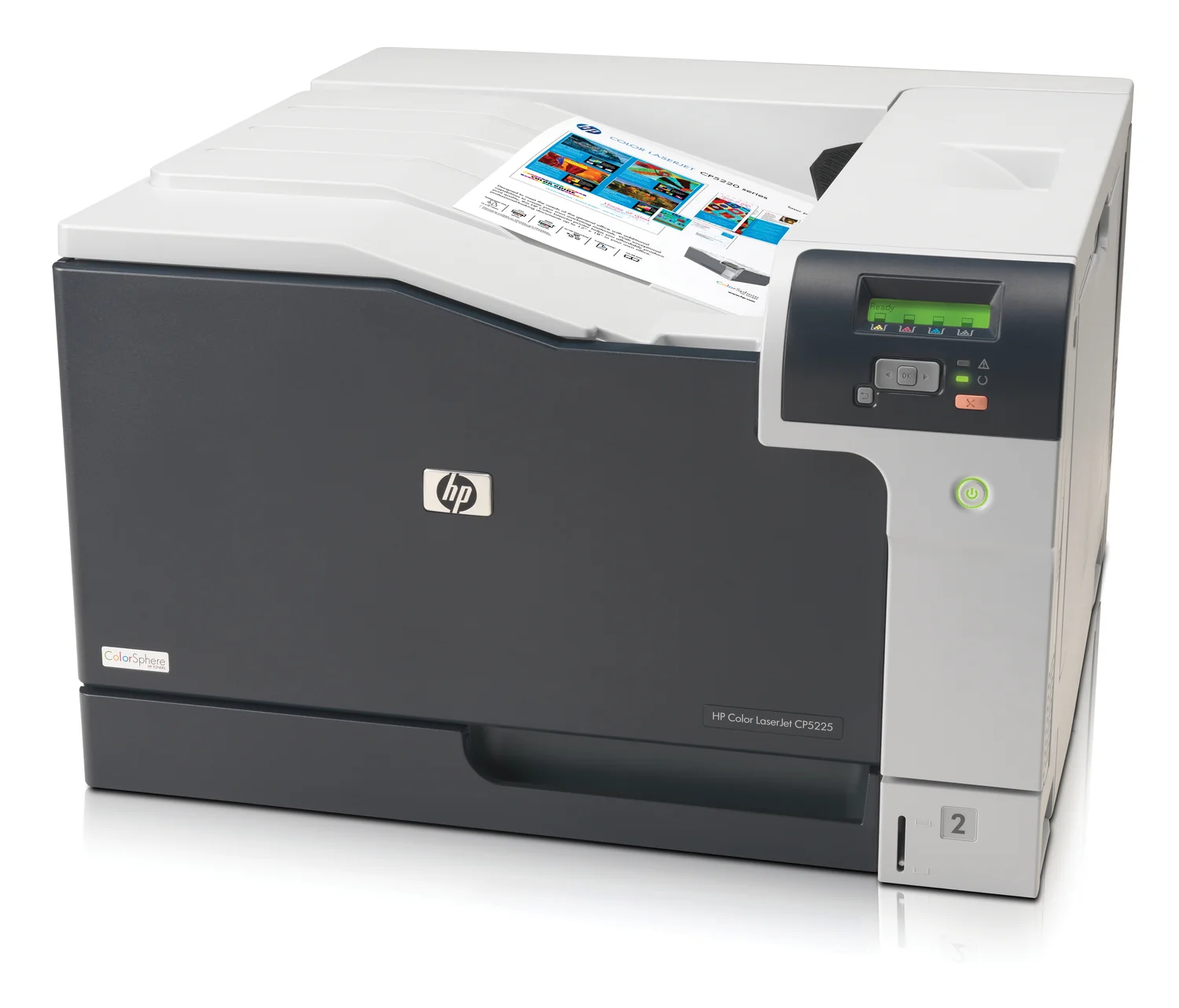 Impressora Laser Cores HP Color LaserJet Pro CP5225 A3 CE710A - Imagem 4