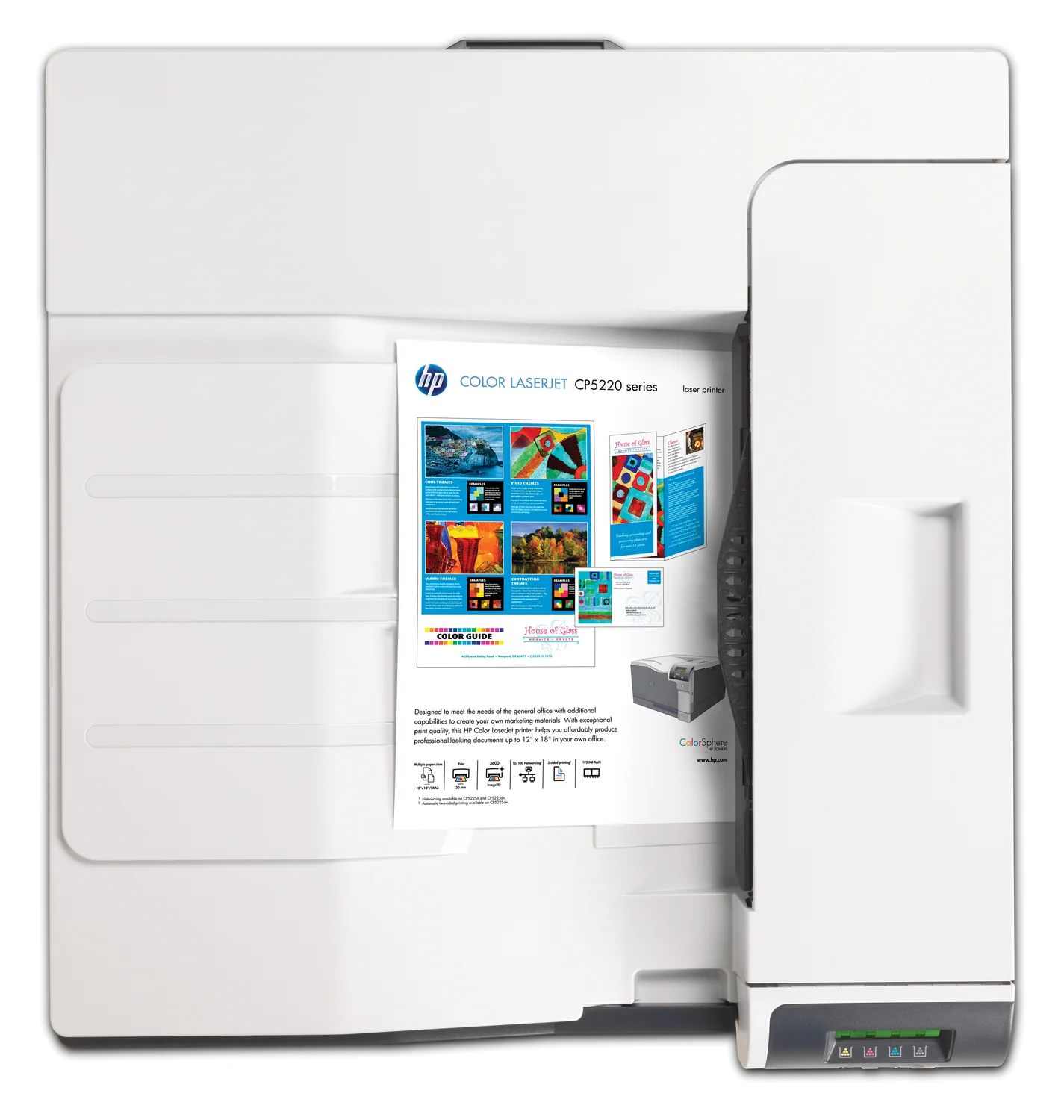 Impressora Laser HP Color LaserJet Professional CP5225n A3 Cor Ethernet 20 ppm - Imagem 9