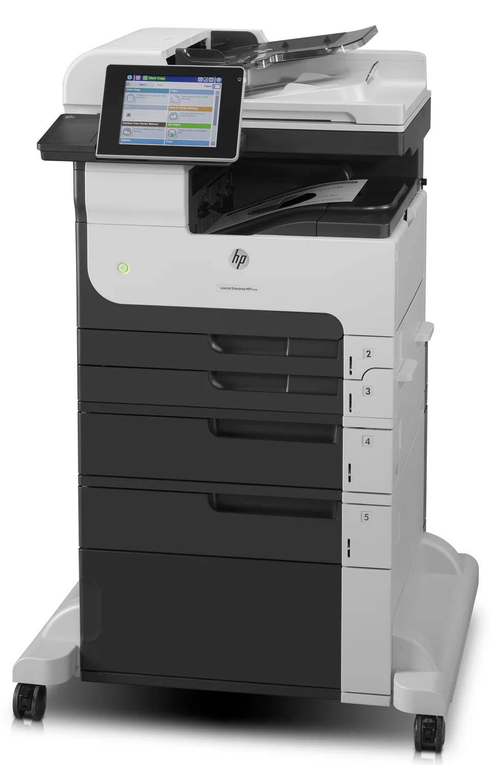 Impressora HP LaserJet Enterprise MFP M725f Multifunções A3 Mono Fax - Imagem 4
