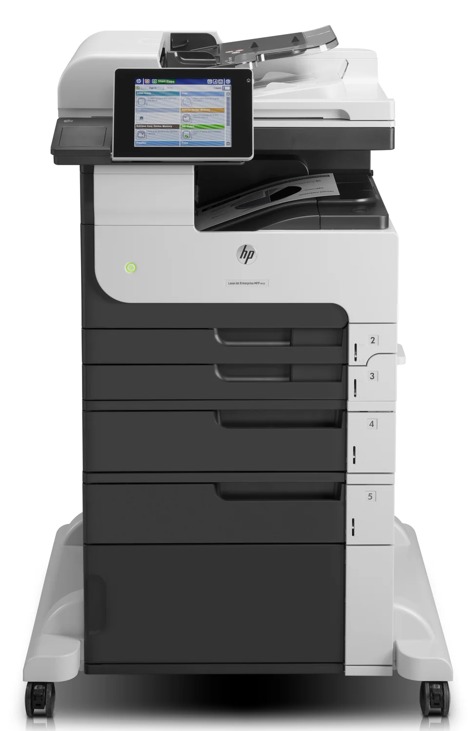 Impressora HP LaserJet Enterprise MFP M725f Multifunções A3 Mono Fax - Imagem 2