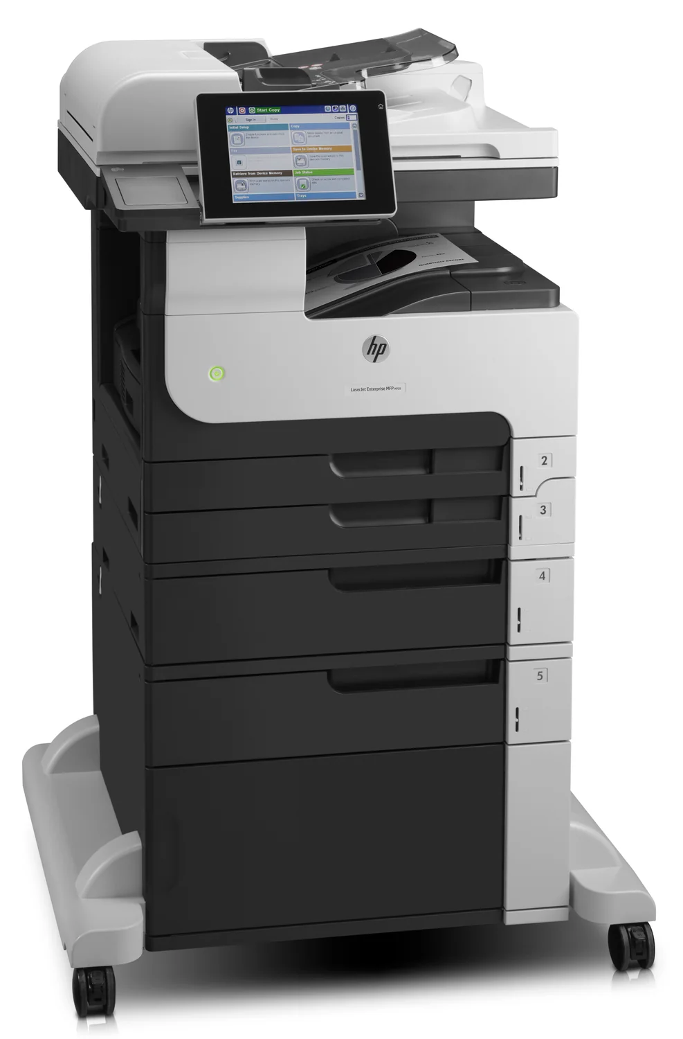 Impressora HP LaserJet Enterprise MFP M725f Multifunções A3 Mono Fax - Imagem 6