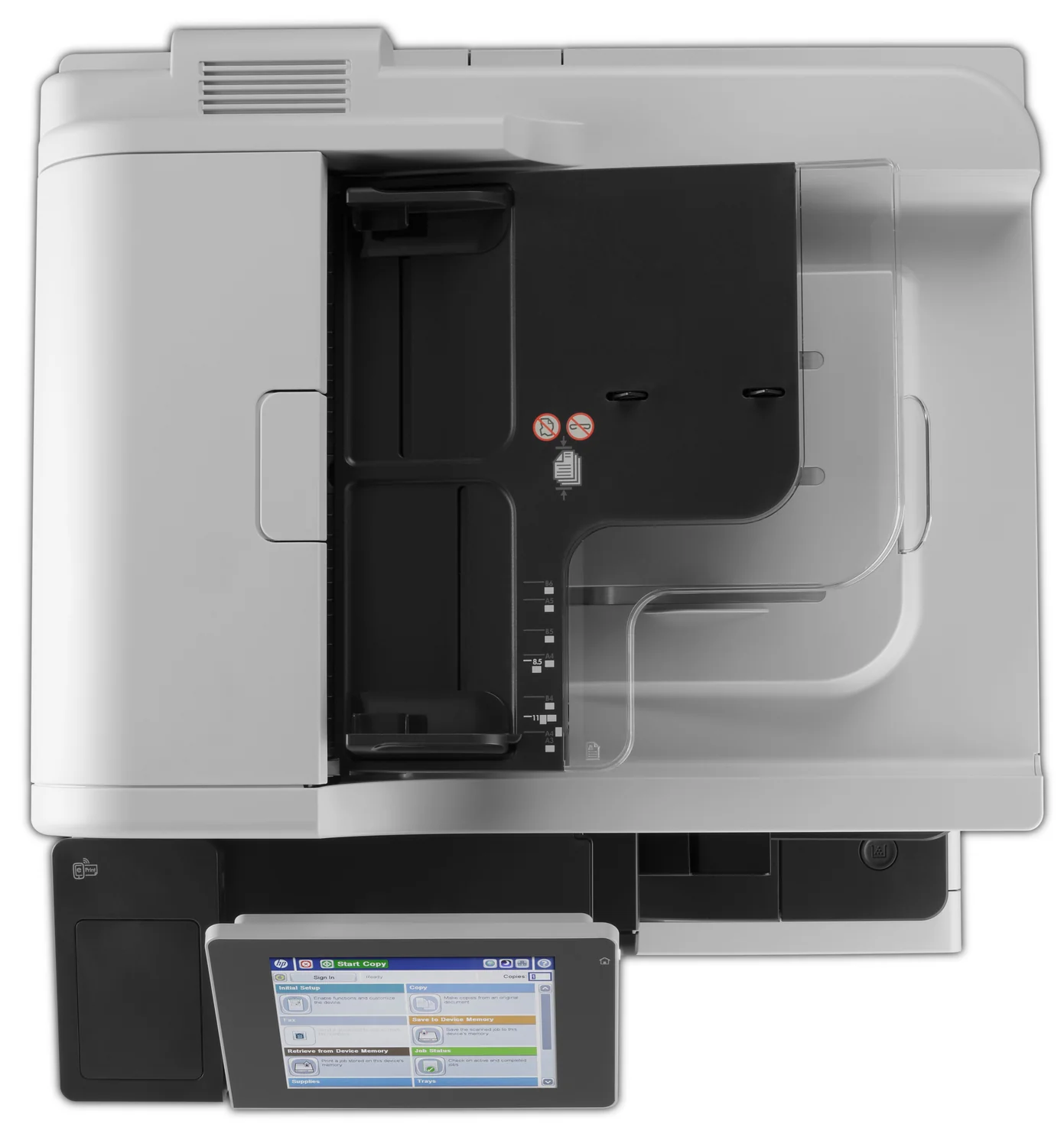 Impressora Multifunções Laser HP LaserJet Enterprise 700 M725z A3 Duplex - Imagem 8