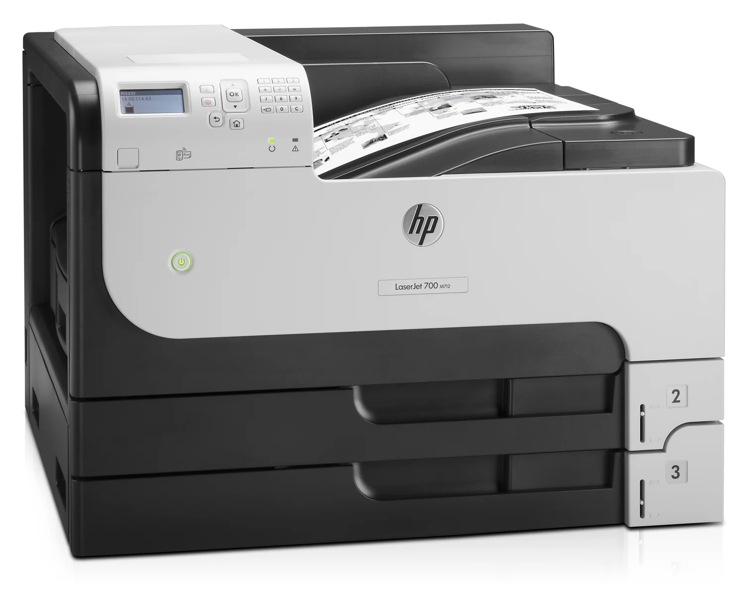 Impressora Laser Mono A3 HP LaserJet Enterprise 700 M712dn Duplex Rede 41ppm - Imagem 6