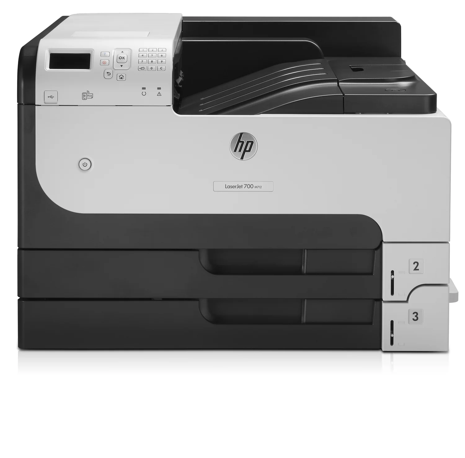 Impressora Laser Mono A3 HP LaserJet Enterprise 700 M712dn Duplex Rede 41ppm - Imagem 1