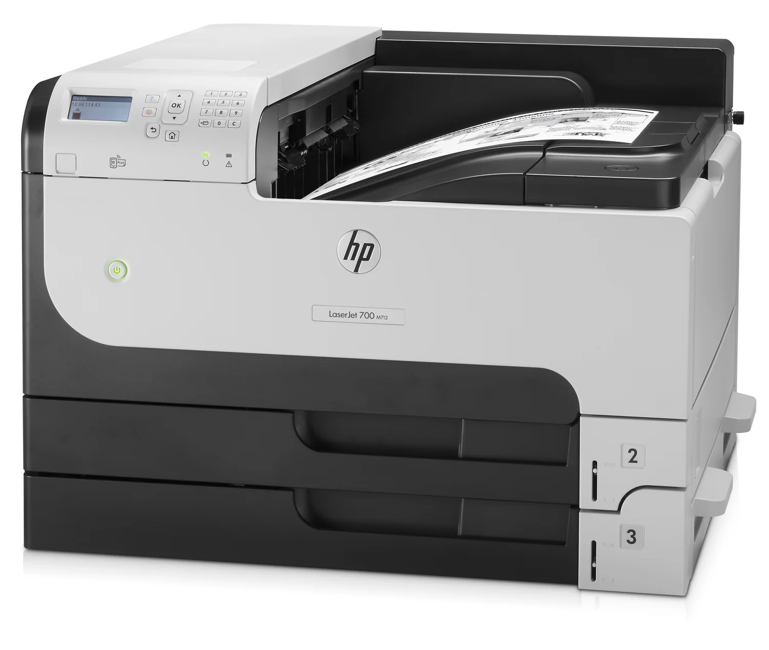 Impressora Laser Mono A3 HP LaserJet Enterprise 700 M712dn Duplex Rede 41ppm - Imagem 4